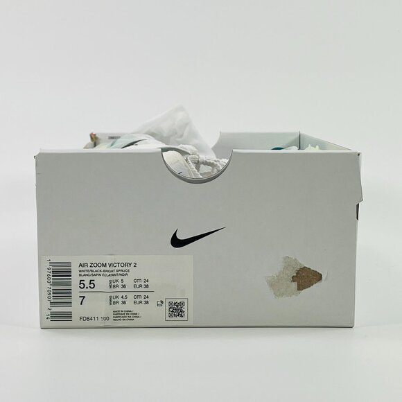 Nike Air Zoom Victory 2 'White Electric Algae' FD8411-100 Track Multi Size - Picture 9 of 12
